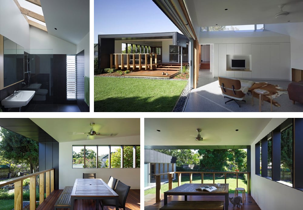 Grange Residence Interior custom Skylights by Architect Kieran Gait