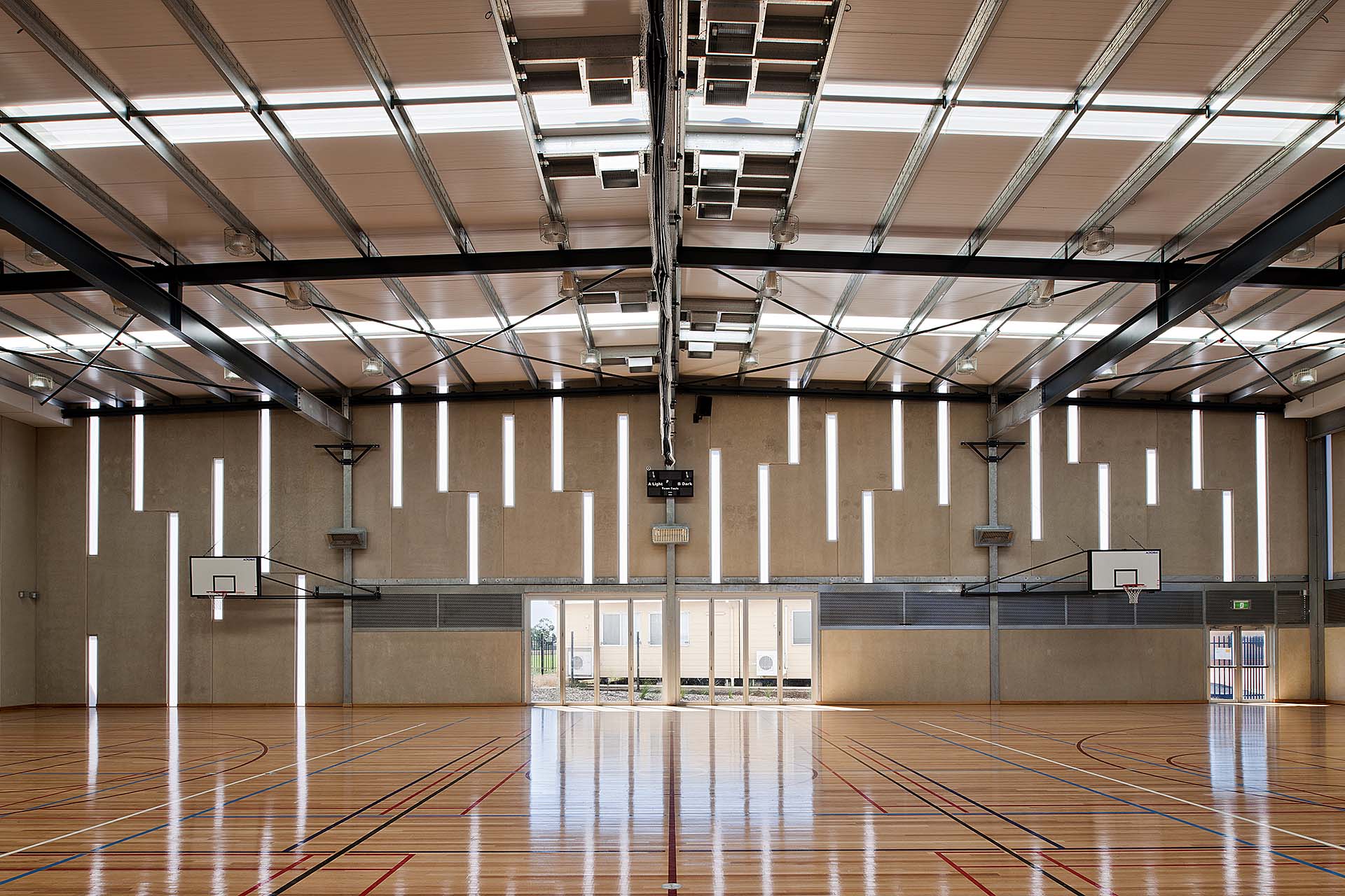 Contemporary Sport Facilities with Natural Light