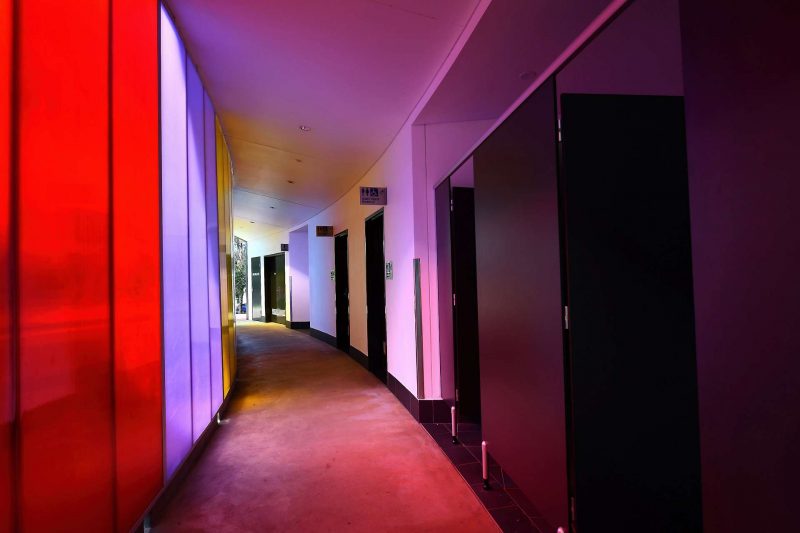 Colourful Polycarbonate Interior Walls