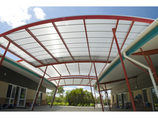 Brighton Primary Traditional Polycarbonate Roof