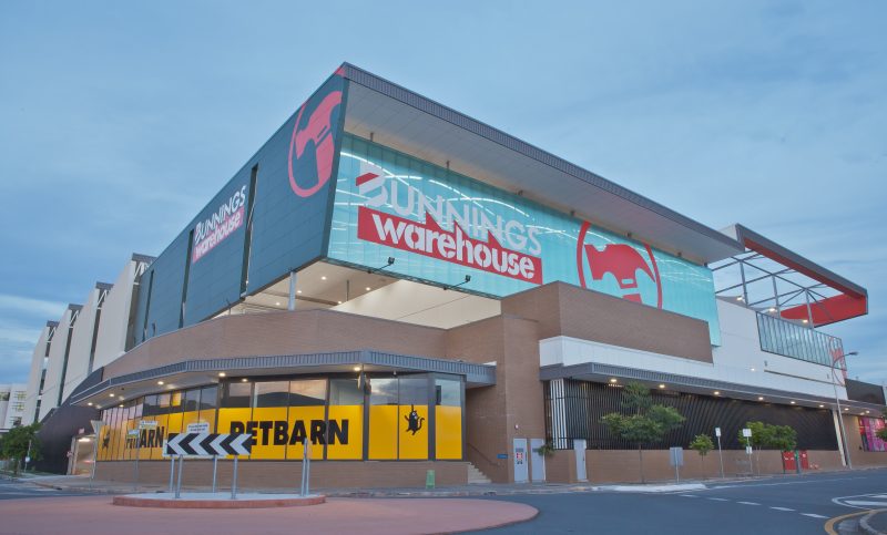 Bunnings Newstead Polycarbonate Facade Street View