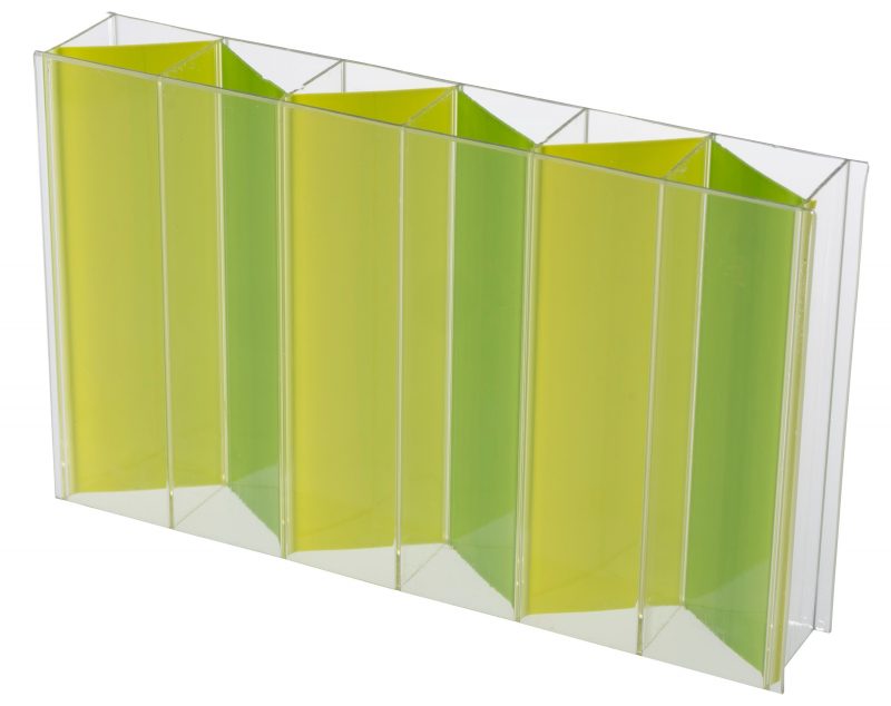 Citrus Green & Fern Green Polycarbonate Panel