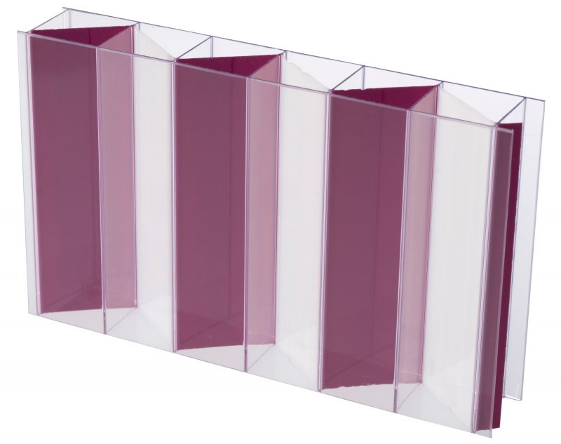 Violet Purple & Ice Polycarbonate Panel
