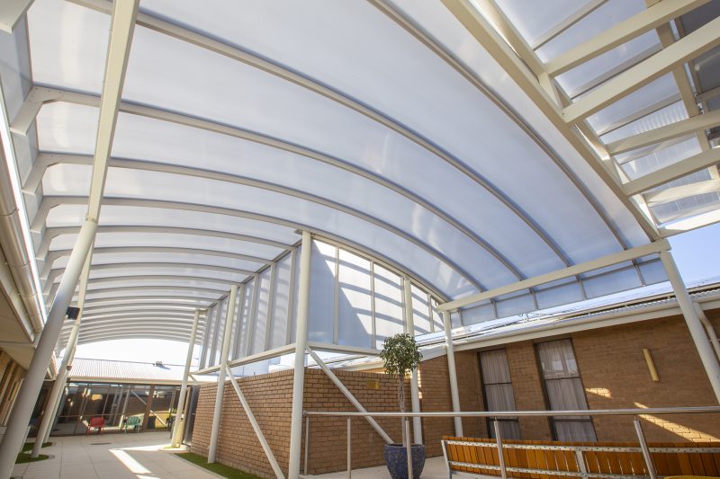 polycarbonate skylight roofing Lerwin Aged Care