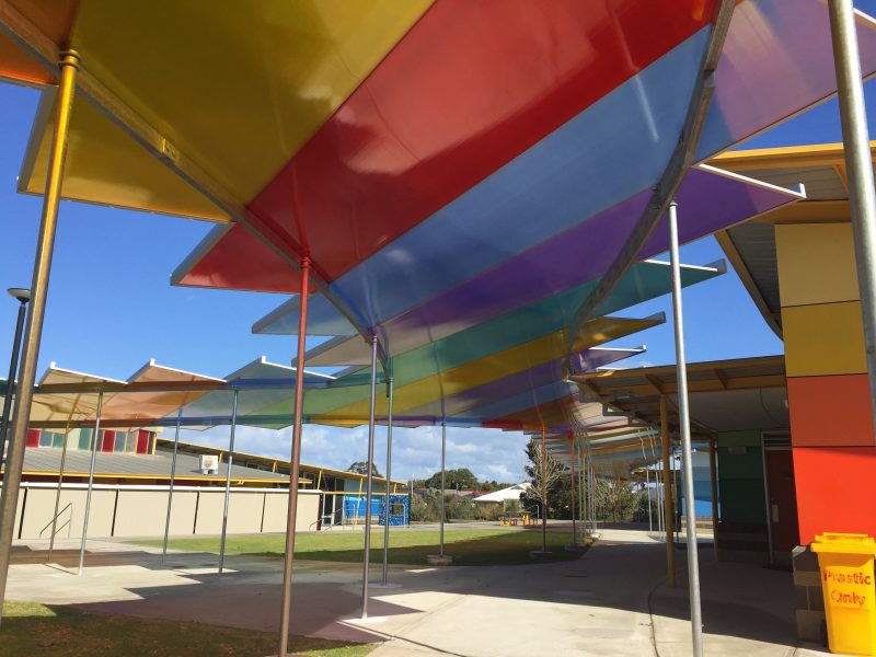 Banksia College Polycarbonate Solarspace Roof