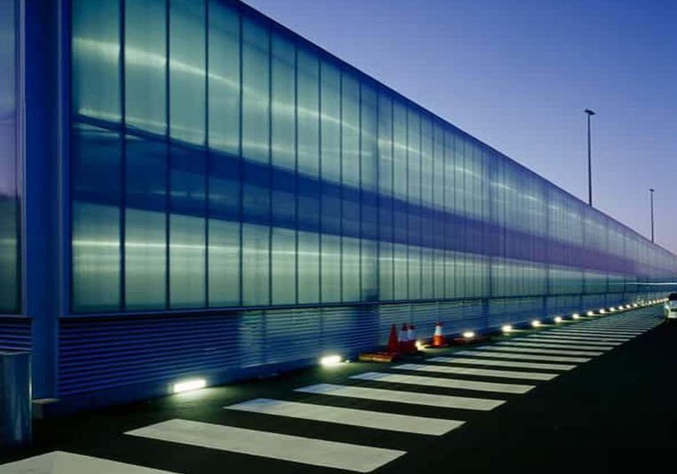 Hobart Airport Façade, Commercial and Industrial Building Facades Polycarbonate